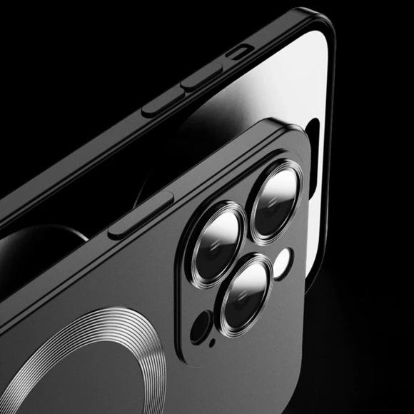 Iphone 14 Magnetic Plain Phone Case - Picture 6 of 8